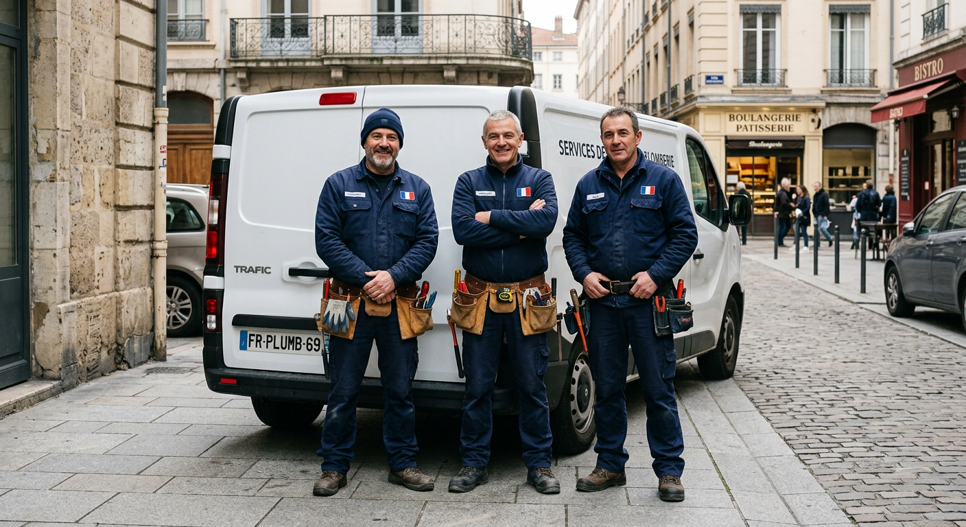 Équipe de plombiers professionnels Allo Plombier Saint-Denis